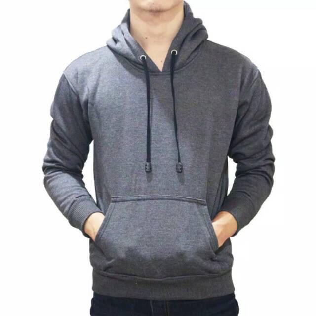 Fafsupply Hoodie jumper Polos M - XXL Pria Wanita-Abu Tua