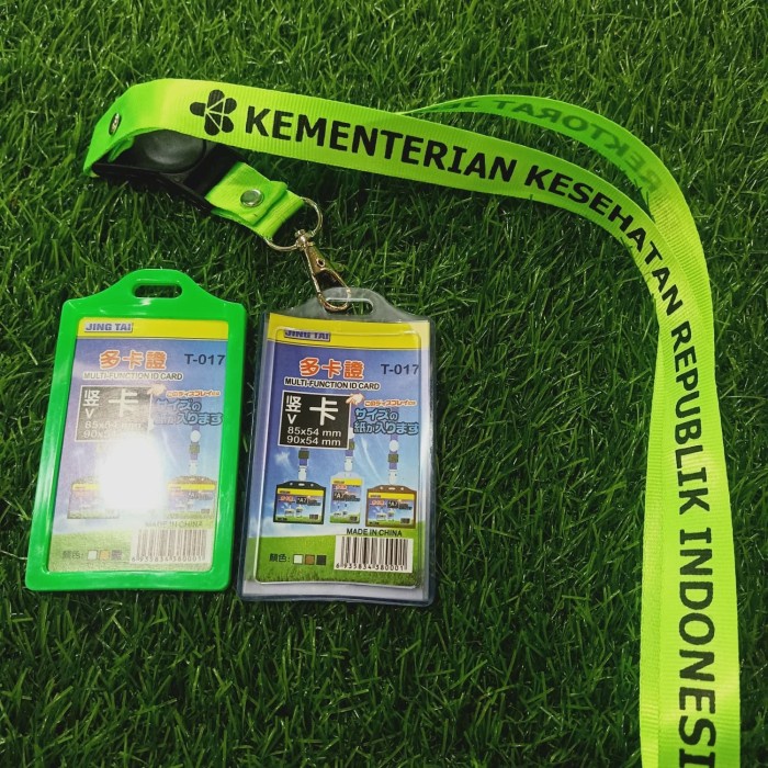 

Promo Tali Lanyard Tali Id Card Kementerian Kesehatan P2P Plus Casing Kulit Terlaris