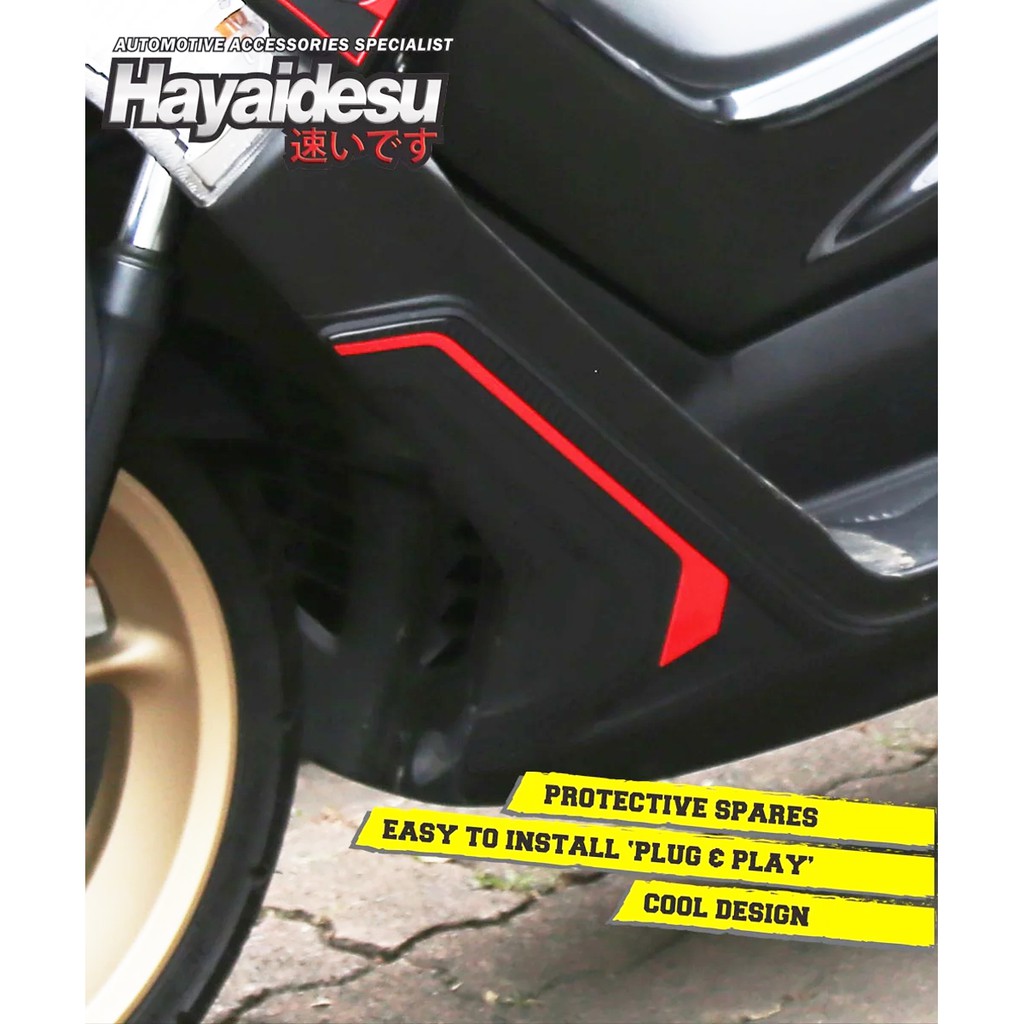 Stiker Timbul NMAX  2015 2019 Lower Side Front Aksesoris  