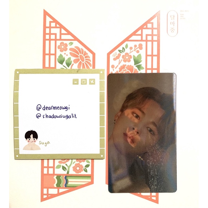 BTS Jimin Wings Concept Book Lenticular