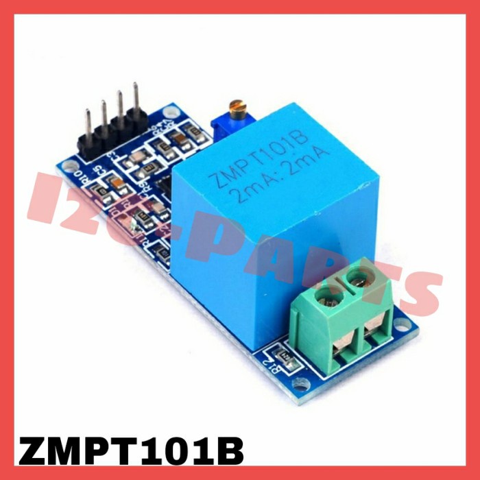 ZMPT101B Single Phase AC Voltage Sensor Tegangan Listrik 220V Module