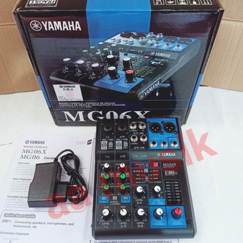 MIXER YAMAHA  MG06X yamaha mg 06 x