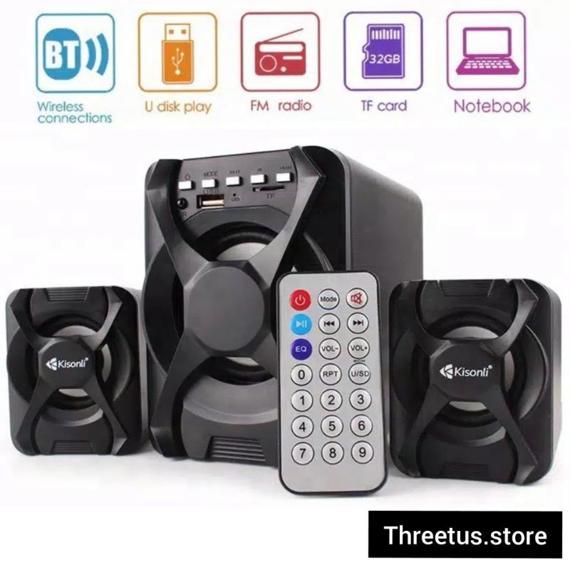 SPEKER BLUETOOTH AKTIF SUPER BASS GAMING TERBAIK GARANSI RESMI 1 TAHUN