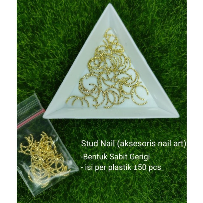 STUD NAIL ART AKSESORIS NAIL ART JANNATI HENNA STORE AKSESORIS KUKU PALSU MURAH