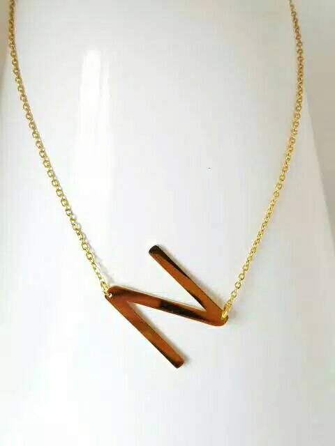 KALUNG HURUF TITANIUM A-T