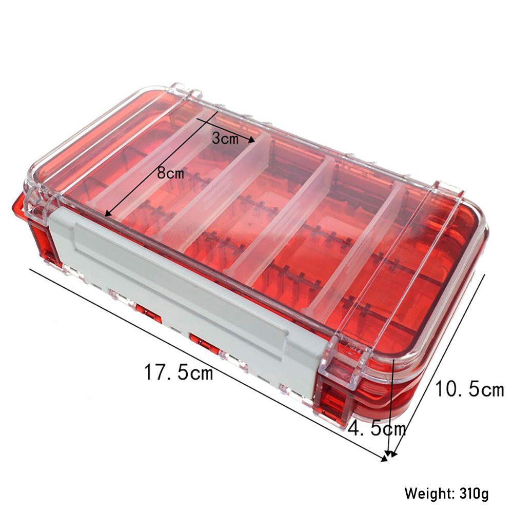 Lanfy Fishing Tackle Box Tahan Lama Alat Pancing Ikan Hook Up Kotak Penyimpanan Umpan Wadah Lure Storage Box Fly Fishing Hook Box