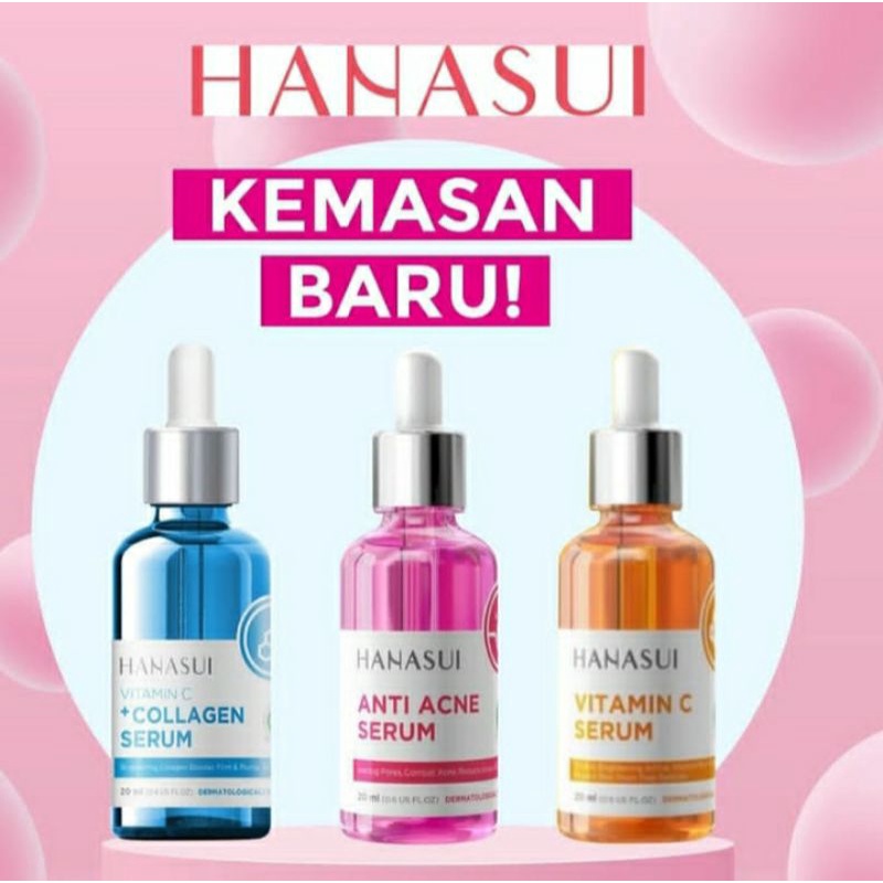 SERUM HANASUI gold/serum hanasui oren / serum hanasui pink / serum hanasui biru murah original