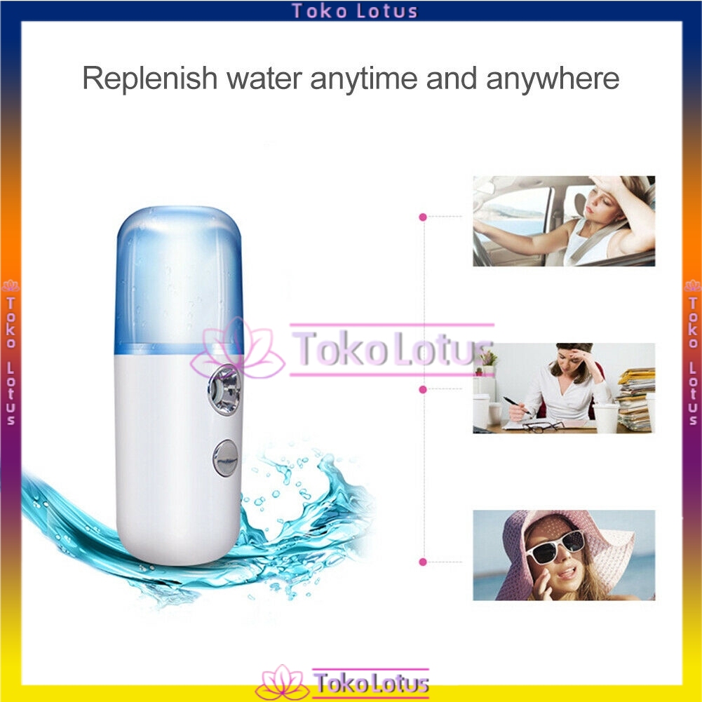 Nano Spray Pelembab Wajah Nano Mist Cold Spray Hydrating Sprayer Humidifier Atomization Sprayer Care