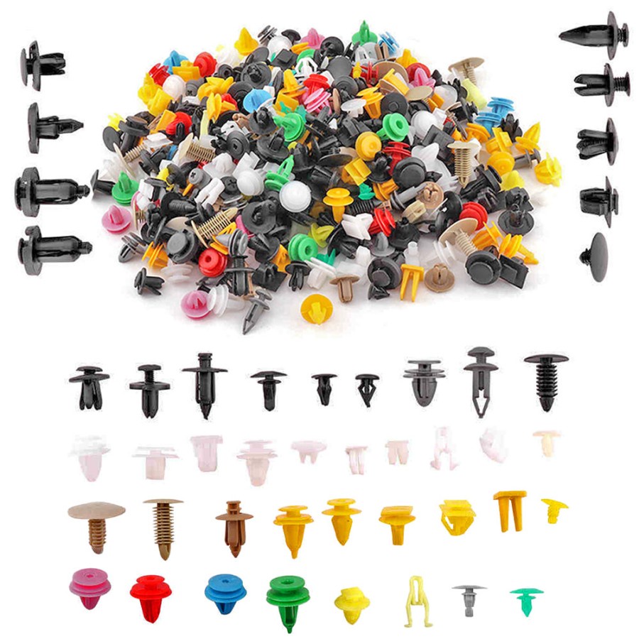 Baut Rivet Murklip 160 PCS Bemper Klip Kancing Dashboard Mobil Universal