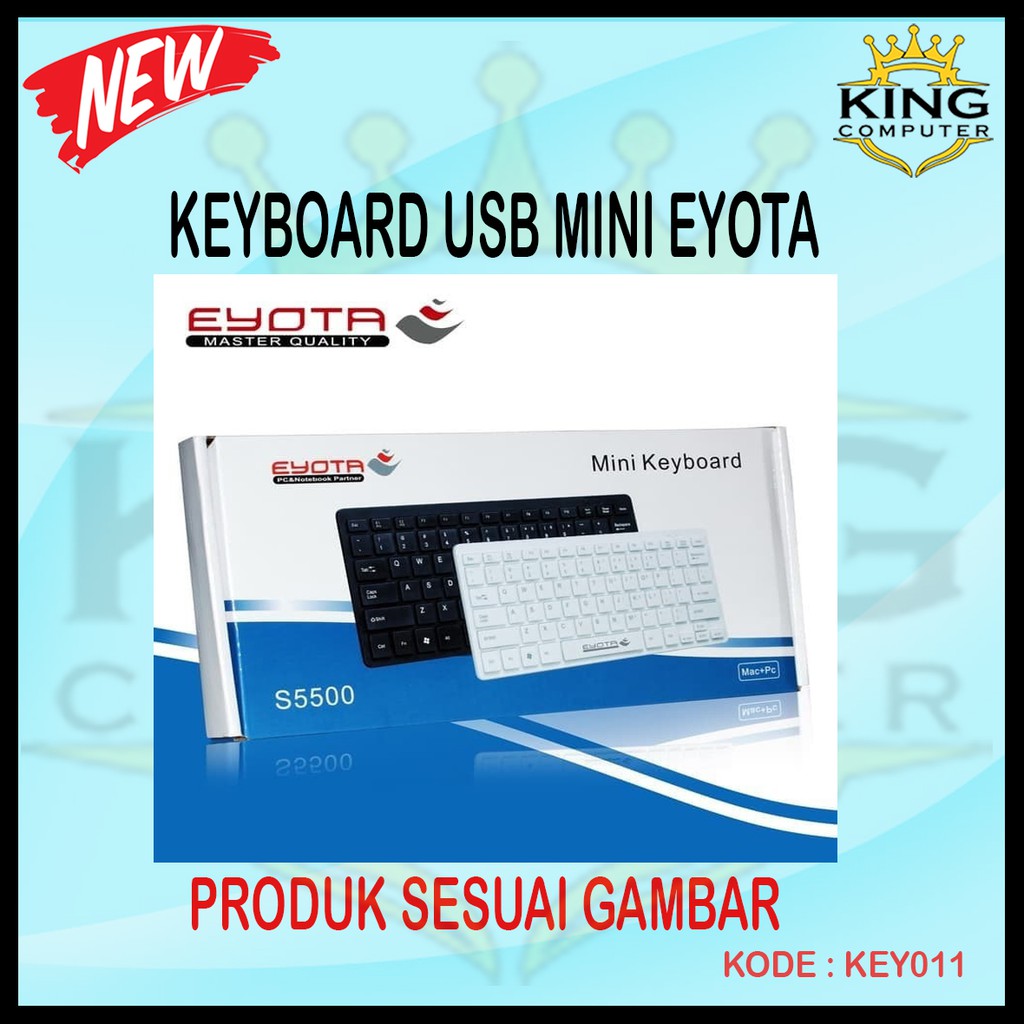 KEYBOARD USB KEYBOARD MINI NON MULTIMEDIA EYOTA