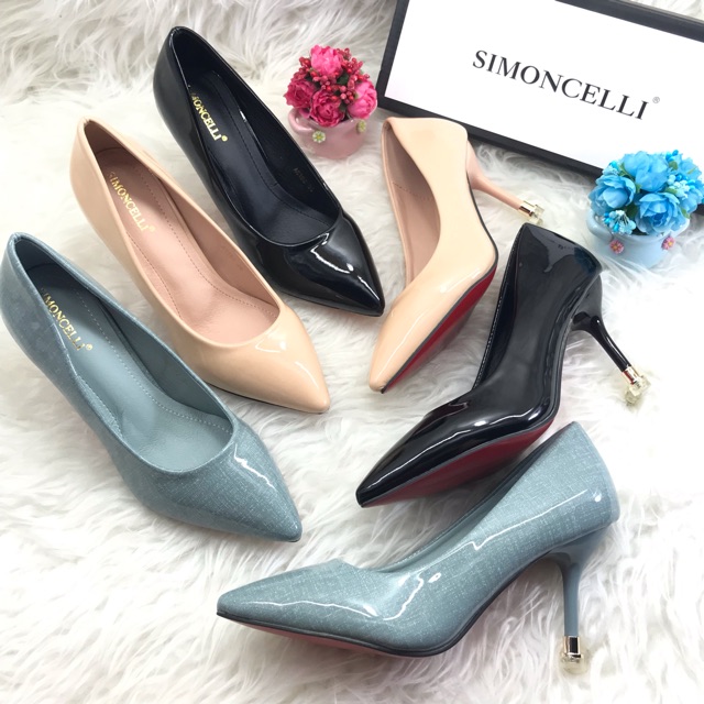 BeautiFeel - Simoncelli High Heels Glossy Premium 9 cm