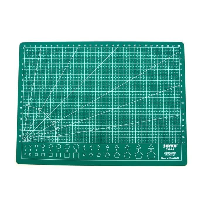 

Hadir Cutting Mat Atau Alas Potong Kertas Dll A4 Joyko (30 X 22 X 0.3 Cm) Murah