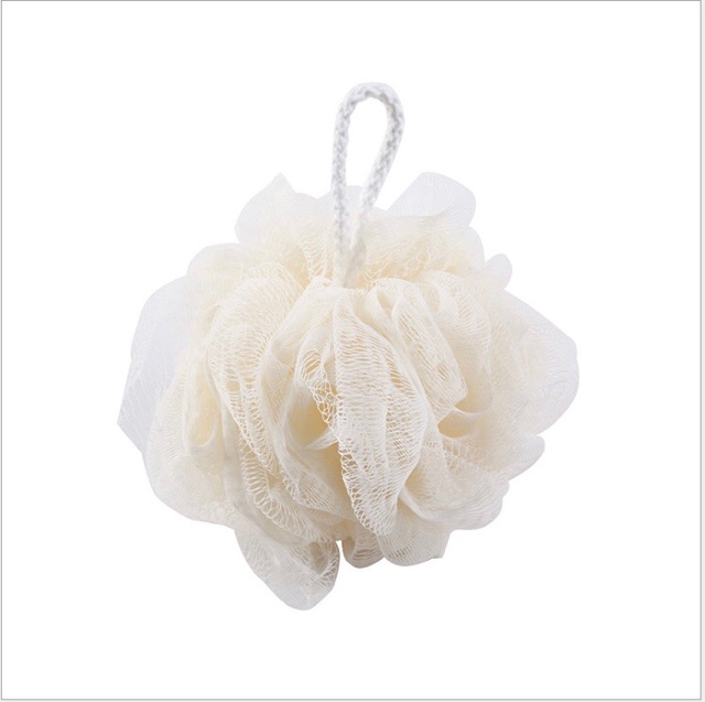 Shower Puff Good quality color white Big size