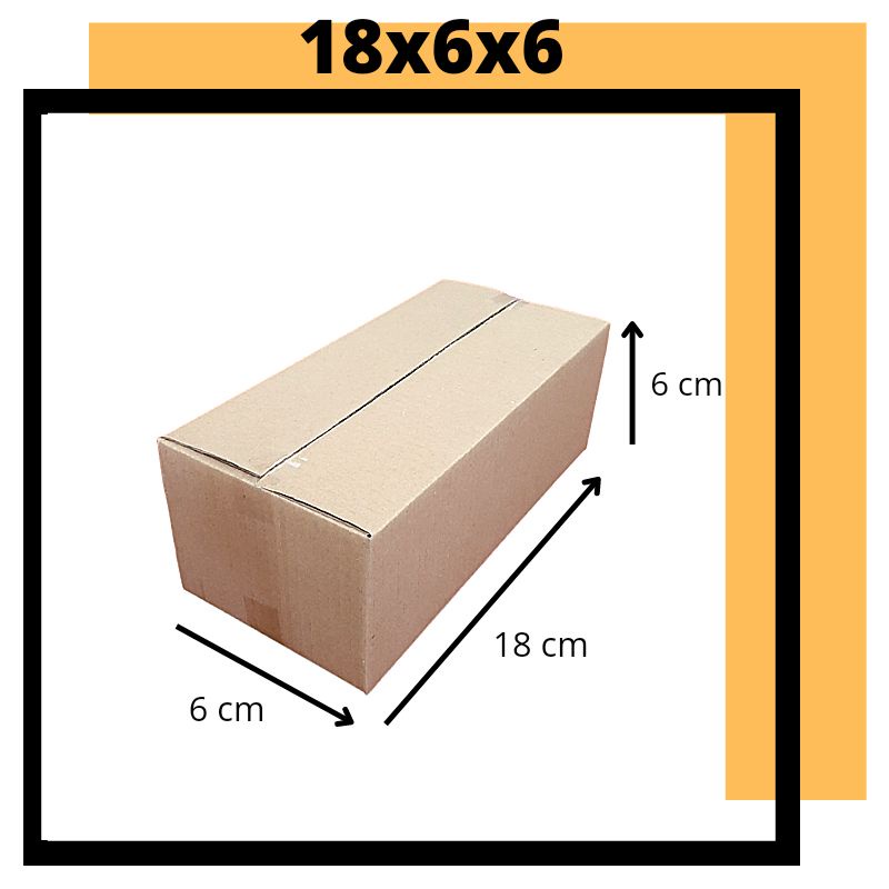 kardus packing 18x6x6 cm / box packing / kardus online shop / box custom / kardus multifungsi / kard