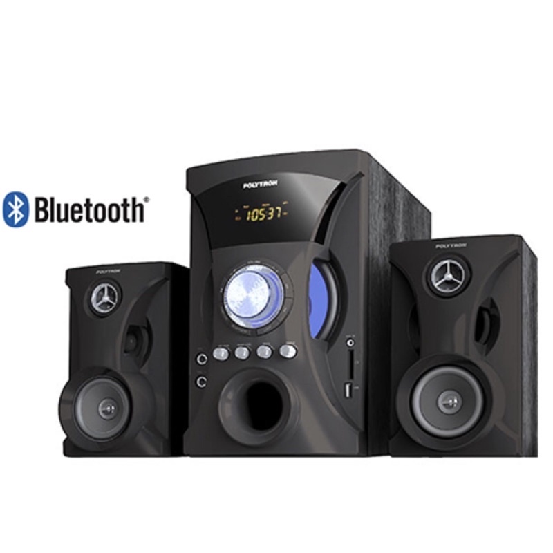 SPEAKER POLYTRON PMA 9525 / PMA9525 [BLUETOOTH / USB / KARAOKE / RADIO ] (GARANSI RESMI)