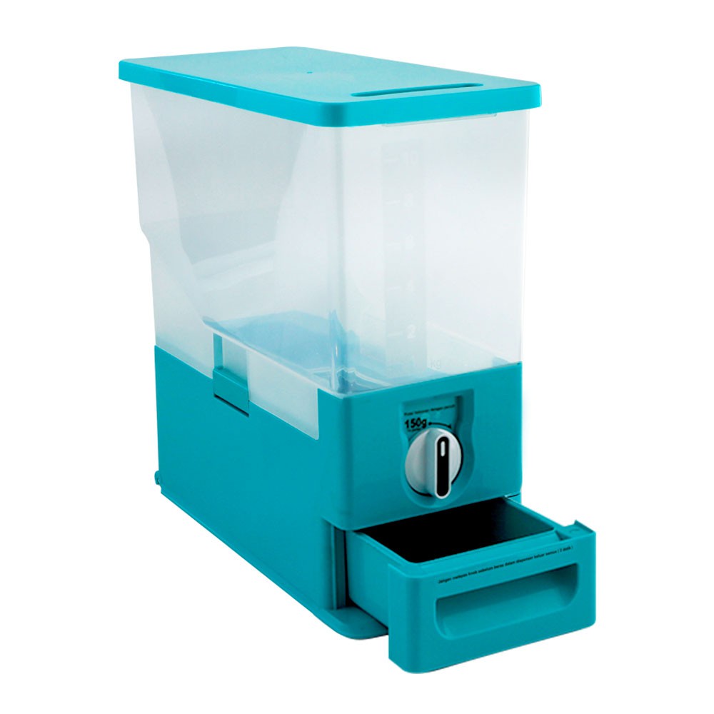 Maspion Rice Box 12 Kg BONUS Rice Strainer