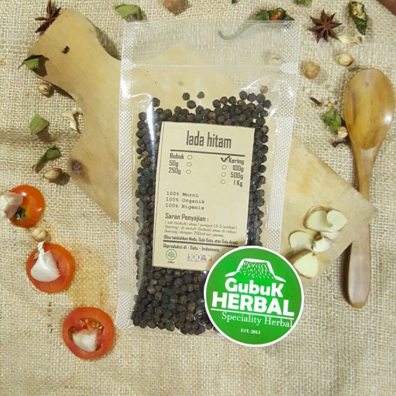 

LADA HITAM BULAT 1 KG - Piper Nigrum - MURNI - JSR - REMPAH - PREMIUM QUALITY