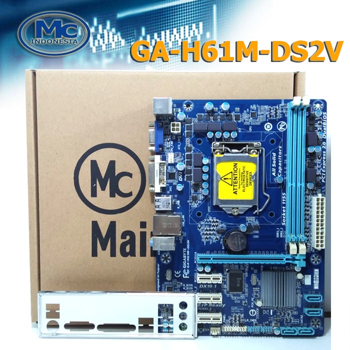 Mainboard H61 ddr3 socket 1155 Merk GIGABYTE