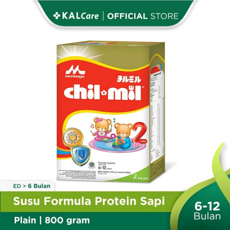 Chilmil Gold Morinaga Susu Pertumbuhan Untuk Bayi Usia 6 - 12 Bulan