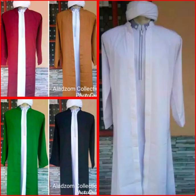 jubah luaran habaib ustad saudi bahan bagus banget