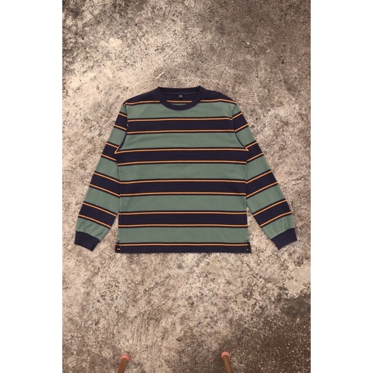 Longsleeve Uniqlo Striped Iqbaal Ramadhan (Rare)
