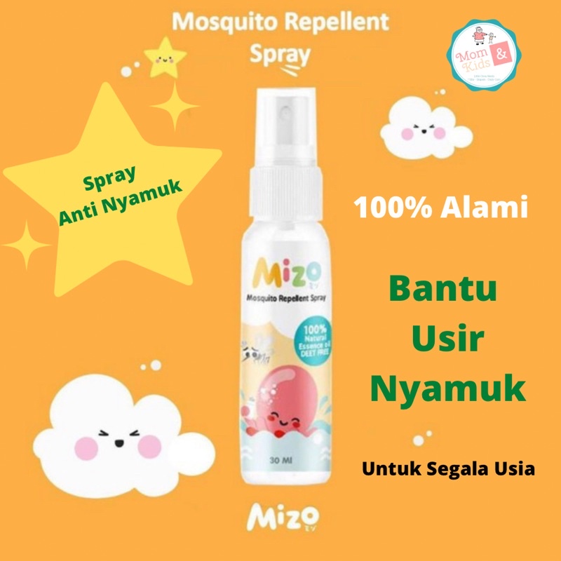 Mizo Mosquito Repellent Spray 30ml | Spray Anti Nyamuk