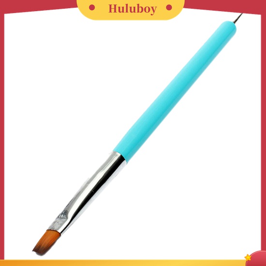 Huluboy Huluboy♡ Pen Brush 2 Sisi Untuk Melukis / Dotting Kutek Gel UV Akrilik