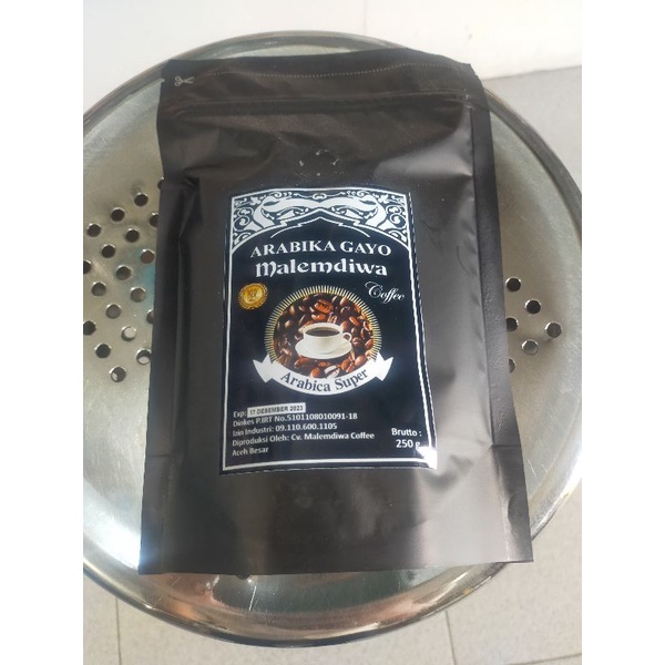 

KOPI ARABICA SUPER MALEMDIWA 250 g l OLEH OLEH KHAS ACEH