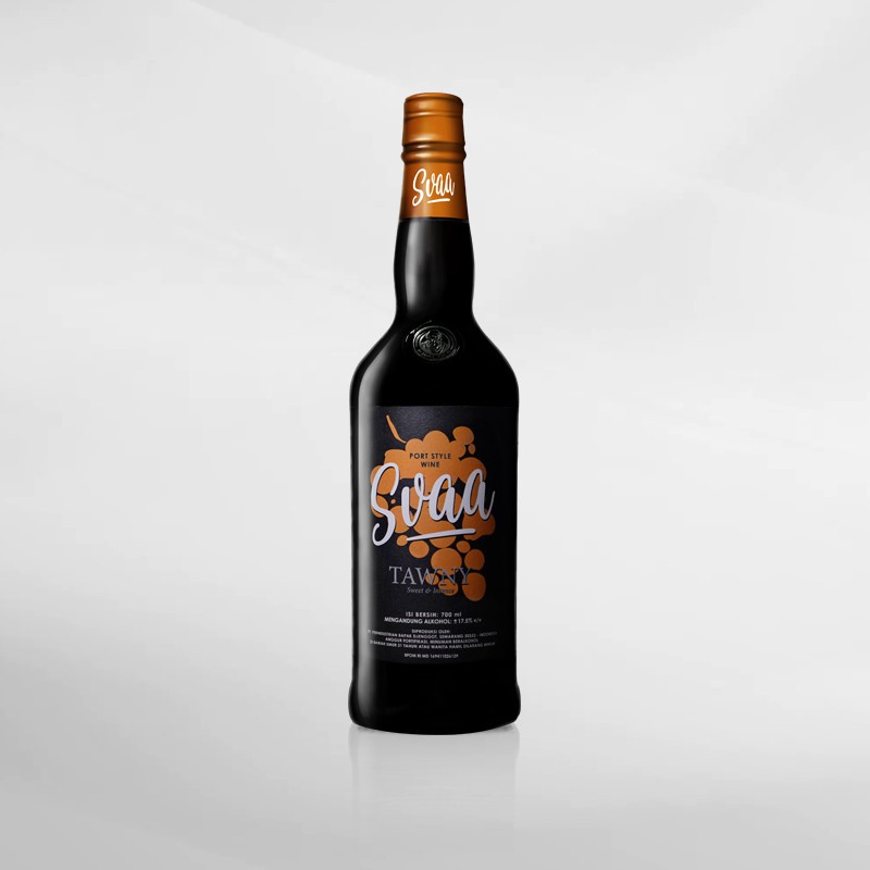 Svaa Tawny Sweet Wine 700 Ml ( Original &amp; Resmi By Vinyard )