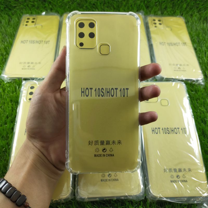 ANTI CRACK INFINIX HOT 10S SOFT CASE INFINIX HOT 10T SILIKON HP HOT 10S CASING HP INFINIX HOT 10S