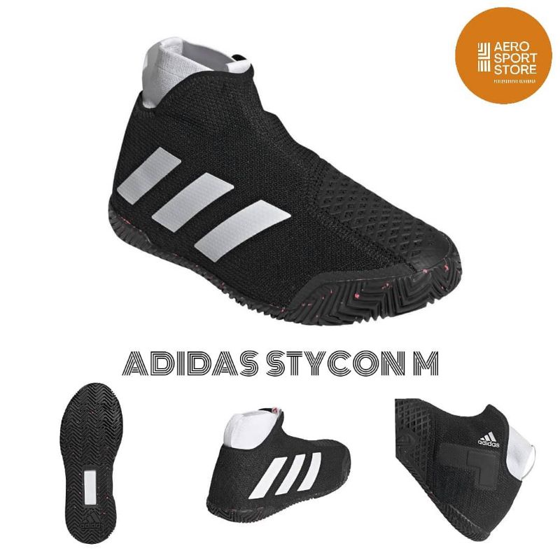[ SEPATU TENIS LAPANGAN PRIA ADIDAS STYCON M ORIGINAL ]