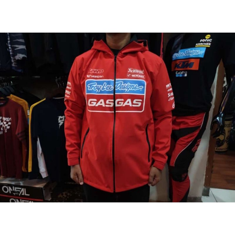 jaket parasut jaket motor waterproof tld Gasgas KTM racing husqvarna