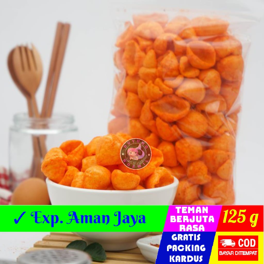 

Rambo Kerupuk Keong 125g SUPER PEDAS / Kerupuk XTRA PEDAS Bikin Khilaf | Duyung Ngemil - makanan ringan snack kiloan jajanan jadul camilan enak Jajanan sehat cemilan murah