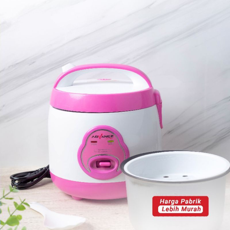 Magicom Mejikom Mini Rice Cooker Penanak Nasi Serbaguna Anti Lengket 1,2 Liter Advance G-15 Murah