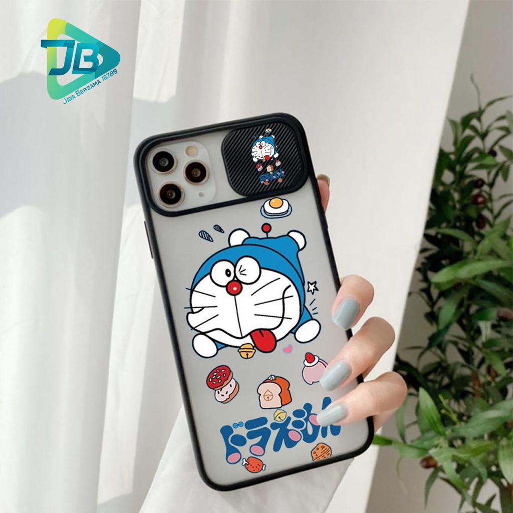 SOFTCASE SLIDE KAMERA DORAEMON OPPO VIVO SAMSUNG XIAOMI REALME IPHONE ALL TYPE JB4973