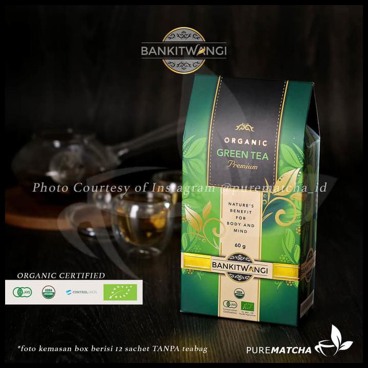 

Bankit Wangi - Green Tea Organic Sachet 5Gr Teh Hijau Organik Greentea