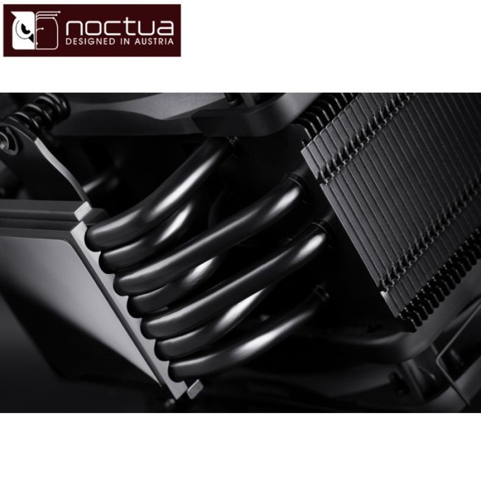 Noctua NH-U12A Chromax Black CPU Cooler Fan 140mm Performance in 120mm