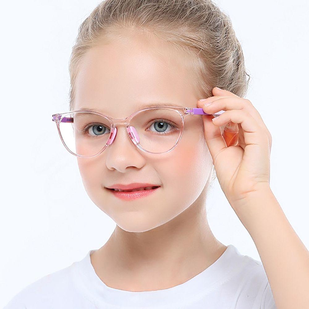 Lily Kacamata Anak Fashion Kelas Online Komputer Bingkai Ultra Ringan