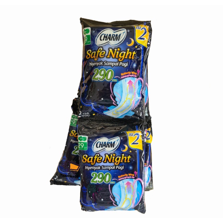 Pembalut Charm Safe Night 29cm