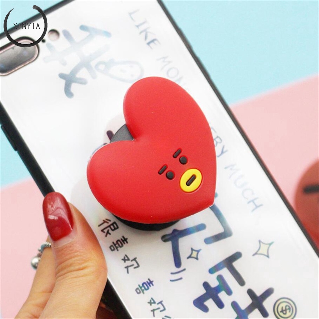 8 Gaya BTS bt21 Holder Handphone untuk Hadiah