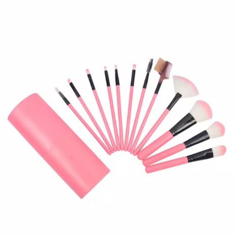 ❤Miss.Vinka❤ Brush Alat Make Up 10 Kuas 1 Set Make Up Tools Set Tabung 10 in 1 Tube Import Murah