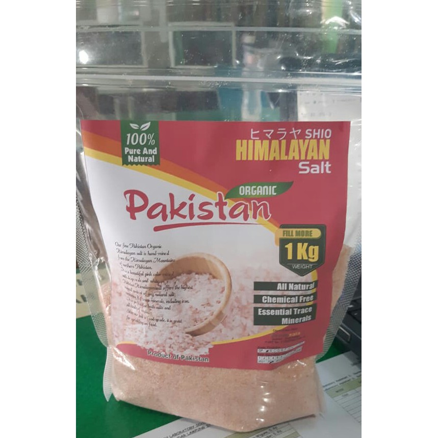 

Garam Himalaya (Himalayan Salt) 1kg