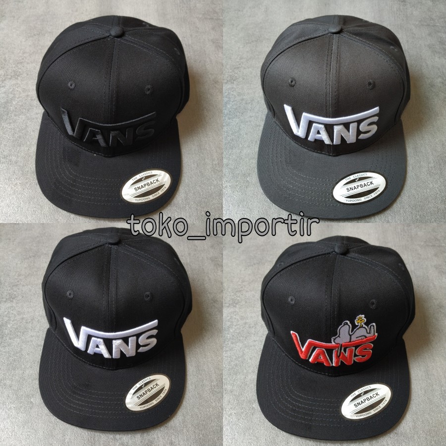 topi snapback vans topi Pria fashion import mirror ORI