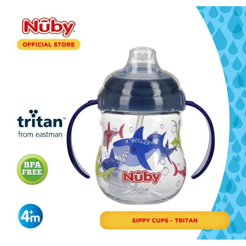 Nuby Tritan Spout tritan botol minum sedotan