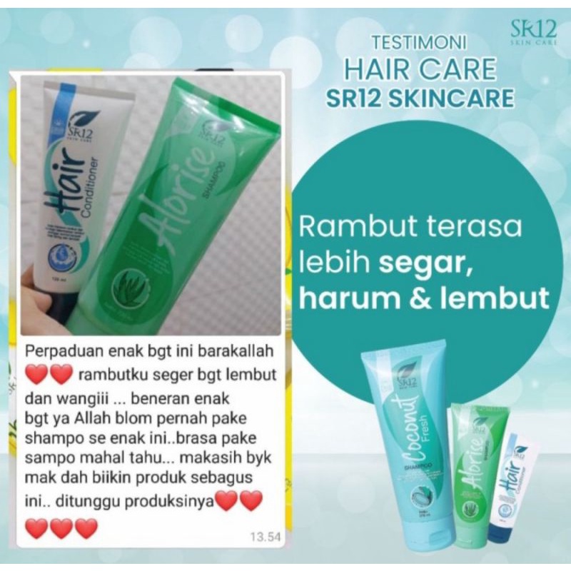 ALORISE SHAMPO SAMPO SR12 HERBAL SKINCARE PERAWATAN RAMBUT RONTOK RUSAK BERCABANG ALAMI HALAL BPOM