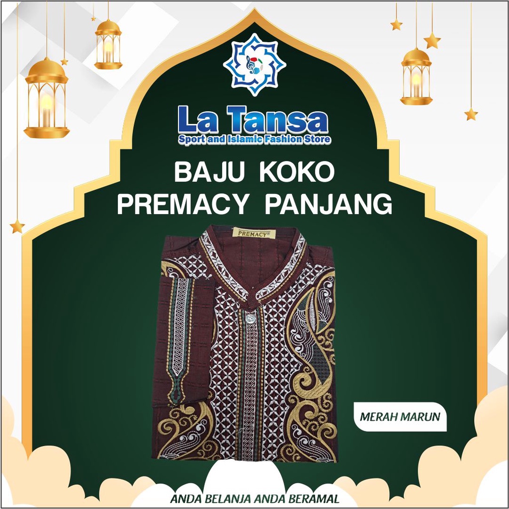 BAJU KOKO PREMACY PANJANG