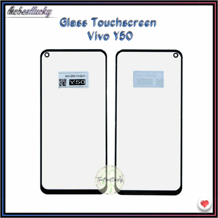 Glass Lcd Vivo Y50 Kaca Lcd - Kaca Touchscreen Vivo Y50 Original