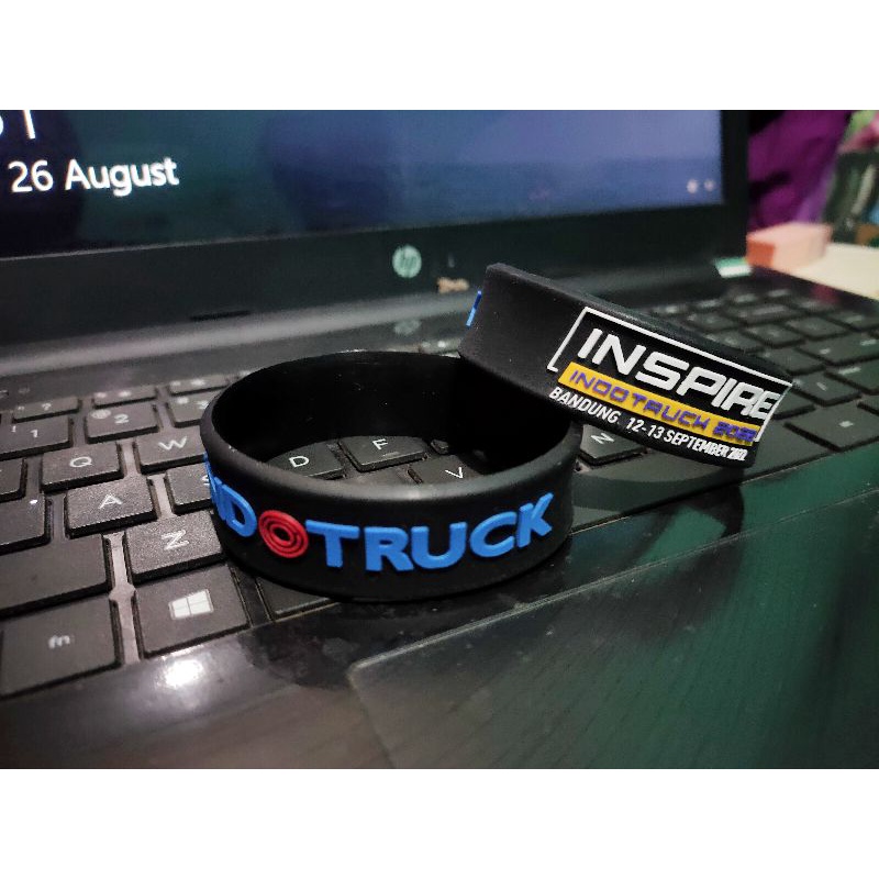 Gelang Rubber (Custom design Sendiri)