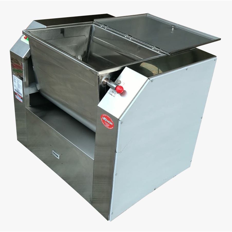 SATMESIN whb 50 Mesin Pengaduk Adonan Mie / Horizontal Dough Mixer Getra