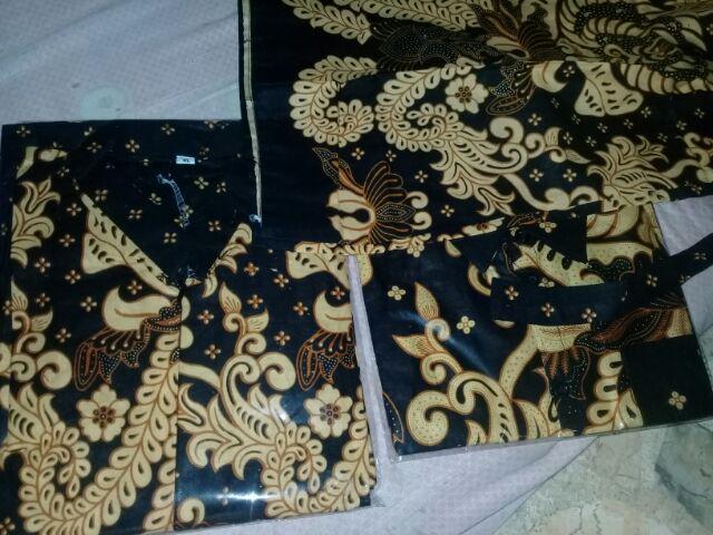 Batik Anak Laki - Laki Kemeja Batik Anak Cowok Seragam Batik Anak Sogan Keong Kujang Seret Terbaru